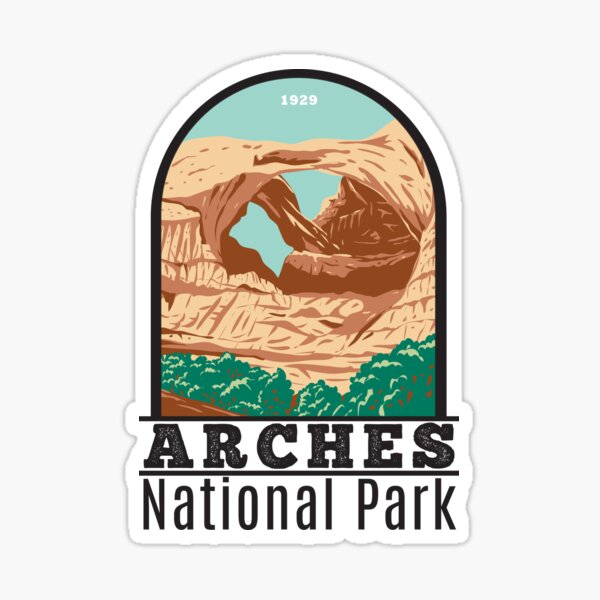 Item preview, Arches National Park Double Arch designed and sold by KrisSidDesigns.