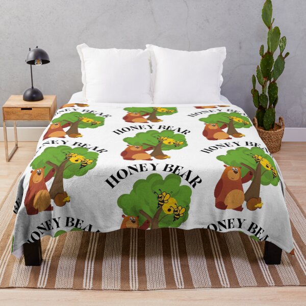 Item preview, HONEY BEAR, HONEYPOT, BEAR MEME, GRIZZLY, POOH BEAR, BEE FRIENDS, designed and sold by R B Chrystal.
