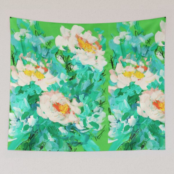 Item preview, Dana Krystle_Art 2020_Roses_Green 1 designed and sold by dana-krystle.