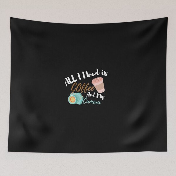 Item preview, All I need is coffee and my camera Gift coffee lover camera lover gift designed and sold by KUKUYET.