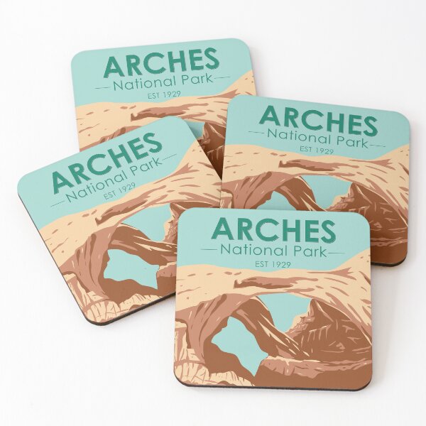 Item preview, Arches National Park Double Arch Vintage designed and sold by KrisSidDesigns.