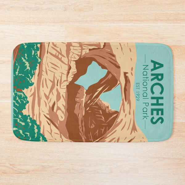 Item preview, Arches National Park Double Arch Vintage designed and sold by KrisSidDesigns.