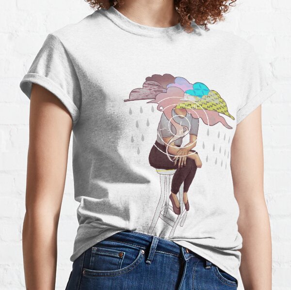 Tête dans les nuages T-shirt classique