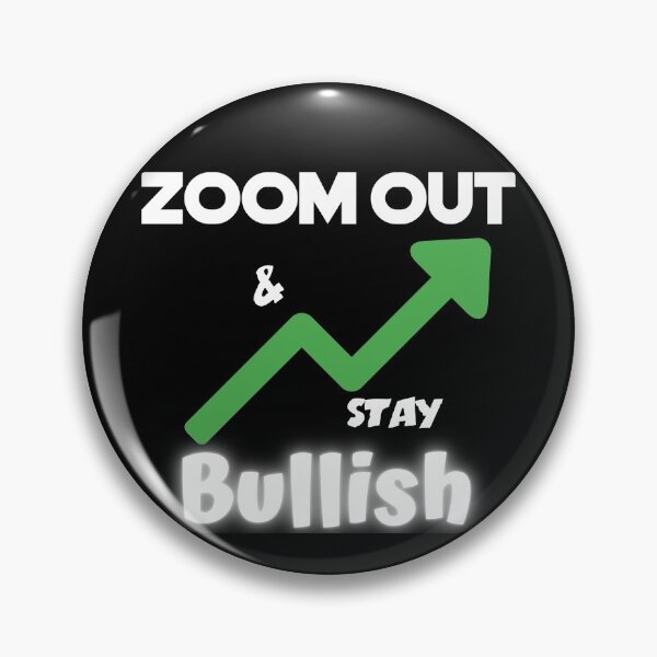 Item preview, Crypto: Zoom out and stay bullish designed and sold by Cheerocki.