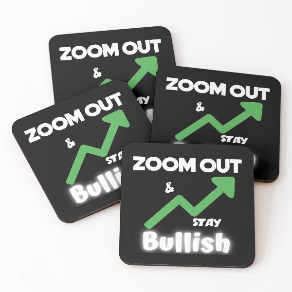 Item preview, Crypto: Zoom out and stay bullish designed and sold by Cheerocki.
