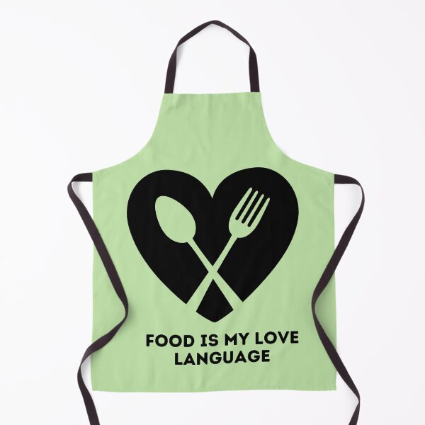 Item preview, FOOD IS MY LOVE OF LANGUAGE designed and sold by Simran Pal ⭐⭐⭐⭐⭐.