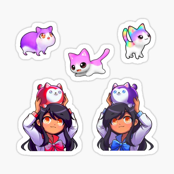 Aphmau Pets Sticker Pack Colourful Sticker
