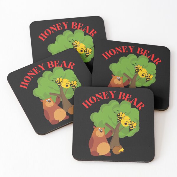 Item preview, HONEY BEAR, HONEYPOT, BEAR MEME, GRIZZLY, POOH BEAR, BEE FRIENDS, designed and sold by R B Chrystal.