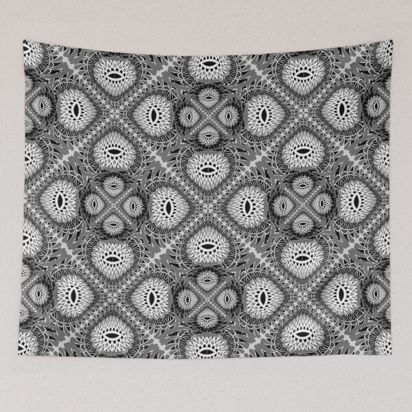 Item preview, Monochrome pattern designed and sold by Gaspar Avila.