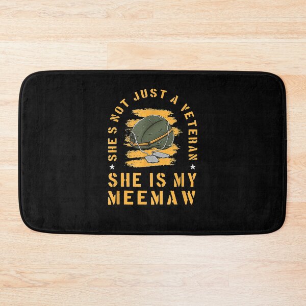 Item preview, He's Not Just A Veteran He's My Meemaw Veterans Day  designed and sold by zpruby.