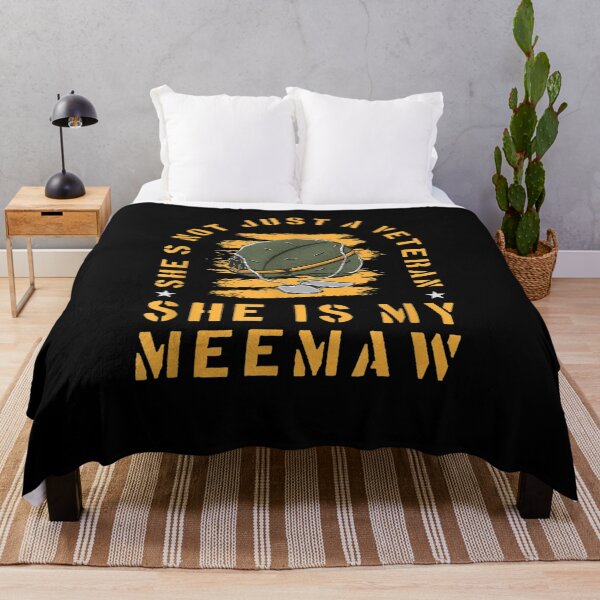Item preview, He's Not Just A Veteran He's My Meemaw Veterans Day  designed and sold by zpruby.