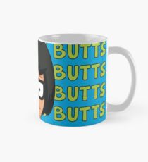 Tina Belcher Butts Blue & Green Mug