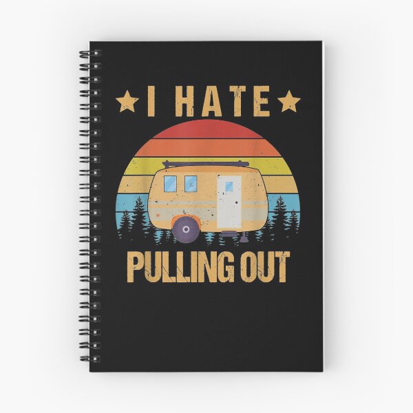Item preview, Funny Camping I Hate Pulling Out Retro Travel Trailer Camper  designed and sold by zpruby.
