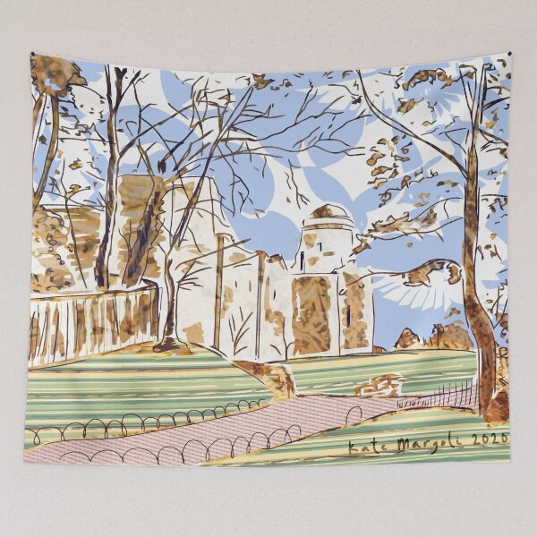 Item preview, Colchester Castle Autumn designed and sold by katemargoli.