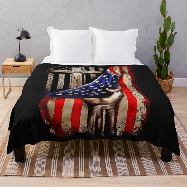 Item preview, God Bless American Flag T Shirt For Men Women USA Patriotic T-Shirt designed and sold by GermanPredovic.