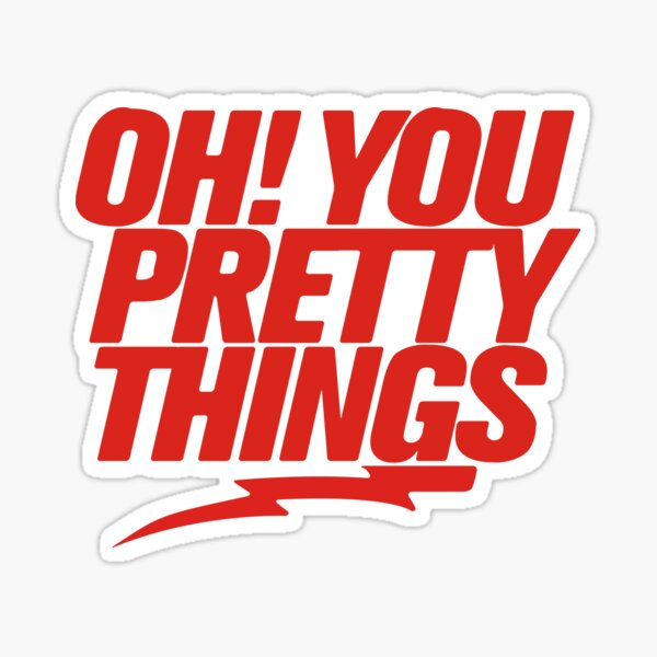 Item preview, Oh! You Pretty Things (David Bowie) designed and sold by leAnomis.