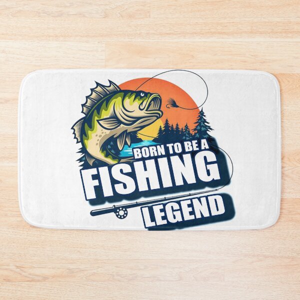 Item preview, BORN TO BE A FISHING LEGEND - GET IT NOW!!! designed and sold by JMVasquez.