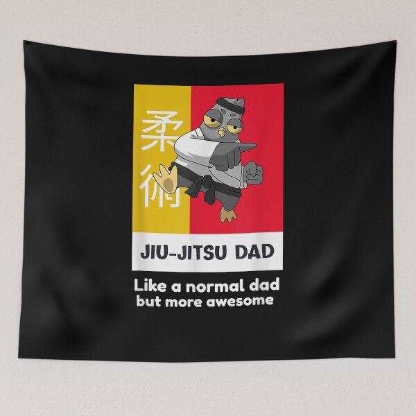 Item preview, Jiujitsu Dad Like A Normal Dad Only More Awesome Funny  designed and sold by zpruby.