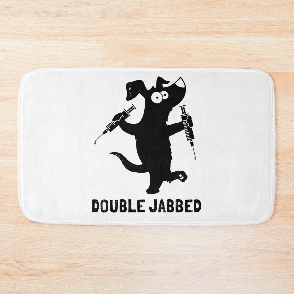 Item preview, Dog With Syringes, Double Jabbed, Fully Vaccinated designed and sold by NuttyShirt.