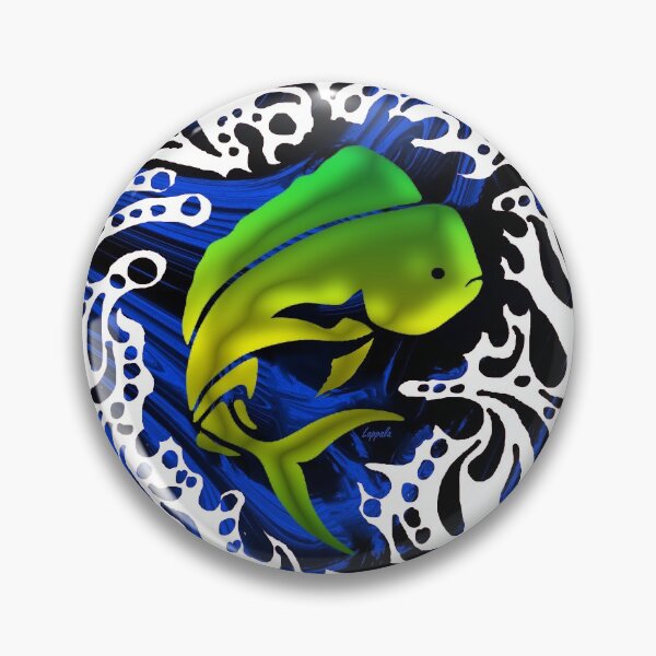 Item preview, Funky Mahi Mahi Print designed and sold by EricLappala.