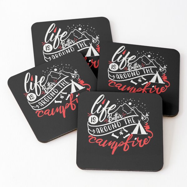 Item preview, Life is Better Around the Campfire designed and sold by FOX1999-Design.