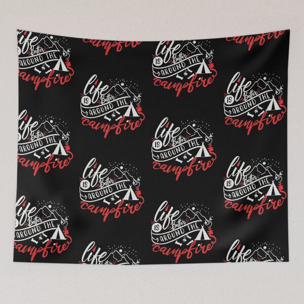 Item preview, Life is Better Around the Campfire designed and sold by FOX1999-Design.