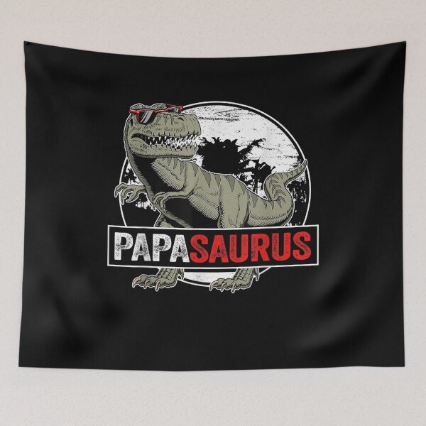 Item preview, Father's Day Papasaurus T Rex Dinosaur Funny Papa Saurus  designed and sold by zpruby.