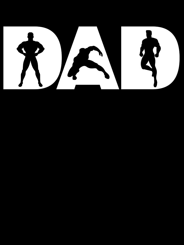 Thumbnail 3 von 3, Tuch, Dad The Hero Father's Day Gift Men's Superhero Dad Gear designt und verkauft von DynamicDesign.