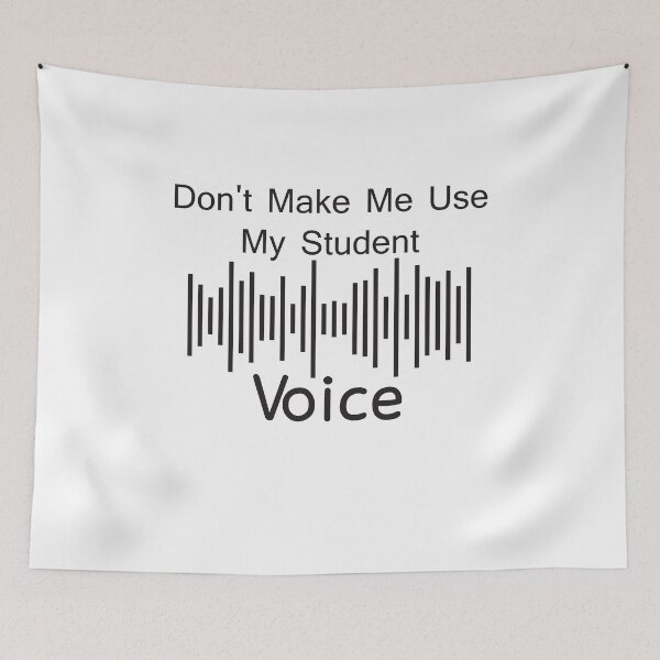 Item preview, Don't Make Me Use My Student Voice designed and sold by KElife.
