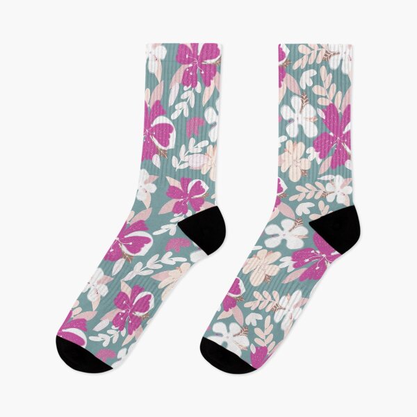 Item preview, Fancy floral-blue gray designed and sold by TamJayW.