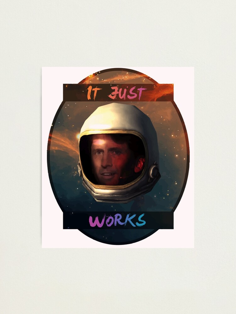 Todd Howard It Just Works Sticker for Sale by GraphicTease