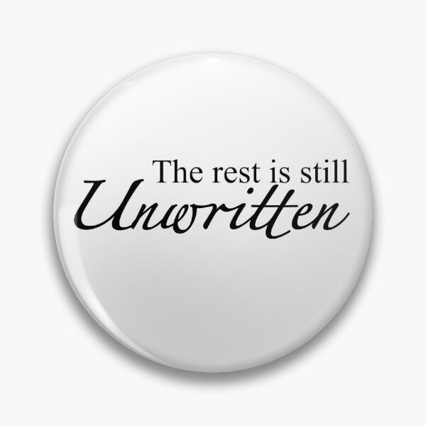 Item preview, The Rest is Still Unwritten: Natasha Bedingfield The Hills designed and sold by katesredbubbles.
