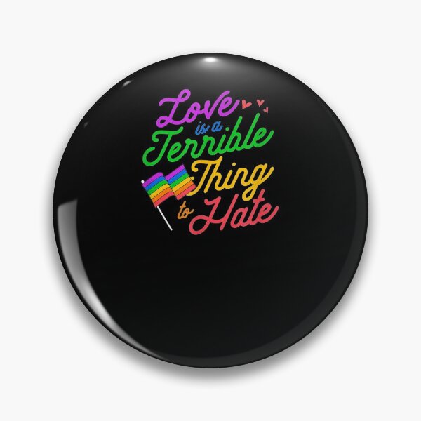Item preview, Love Is A Terrible Thing To Hate Gay Pride Flag Lgbtq Ally  designed and sold by zpruby.