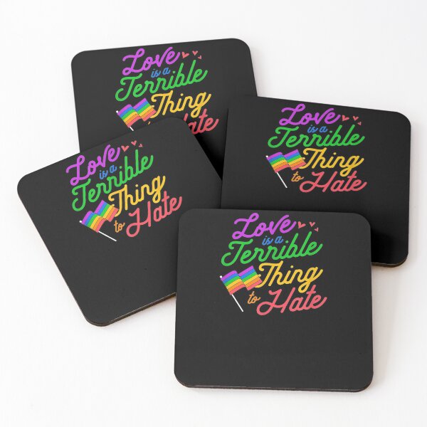 Item preview, Love Is A Terrible Thing To Hate Gay Pride Flag Lgbtq Ally  designed and sold by zpruby.