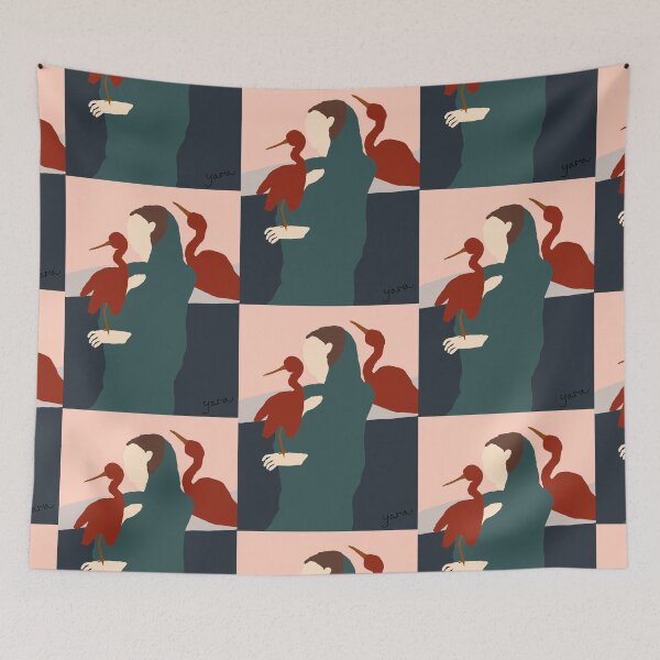 Item preview, Young Woman with Ibis Smooth Inspired All A designed and sold by YoYo-Cat.