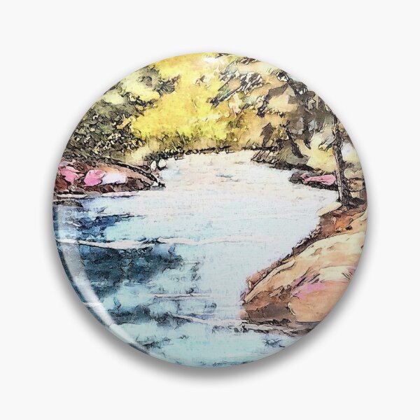 Item preview, Peaceful River designed and sold by EloiseArt.