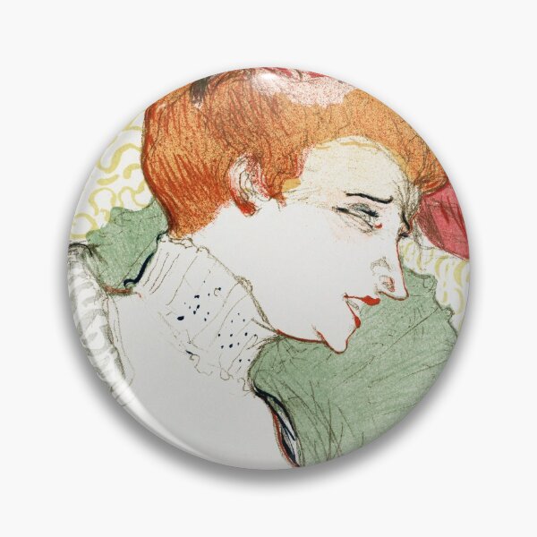 Item preview, Bust of Mademoiselle Lender (1895) print in high resolution by Henri de Toulouse–Lautrec designed and sold by Designedbysm.
