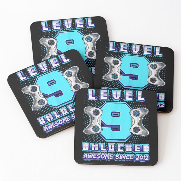 Item preview, Level 9 Unlocked Awesome 2012 Video Game 9th Birthday  designed and sold by zpruby.