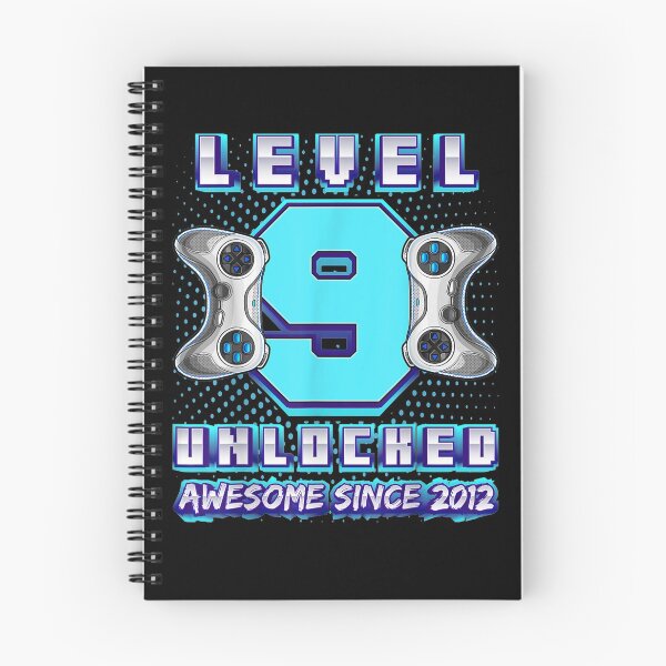 Item preview, Level 9 Unlocked Awesome 2012 Video Game 9th Birthday  designed and sold by zpruby.