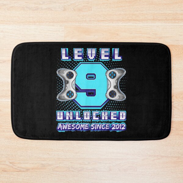 Item preview, Level 9 Unlocked Awesome 2012 Video Game 9th Birthday  designed and sold by zpruby.