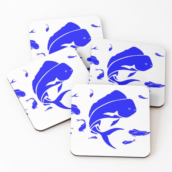 Item preview, Blue Mahi Mahi Print designed and sold by EricLappala.