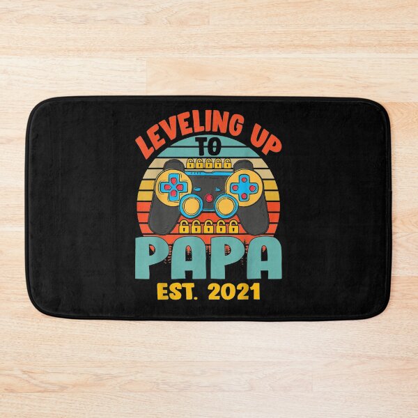 Item preview, Leveling Up To Papa 2021 Pregnancy Announcement  designed and sold by zpruby.