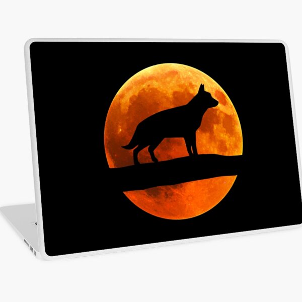 Item preview, German Shepherd Dog Silhouette Moon German Shepherd lover designed and sold by alaechamlal.