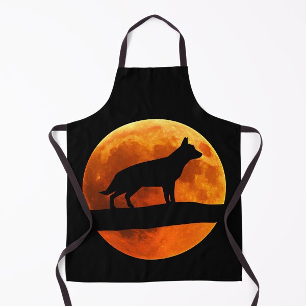 Item preview, German Shepherd Dog Silhouette Moon German Shepherd lover designed and sold by alaechamlal.