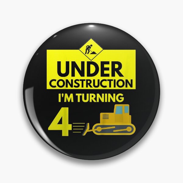 Artikelvorschau, Kinder 4. Geburtstag Truck Shirt Under Construction Ich drehe 4 T-Shirt entworfen und verkauft von GermanPredovic.