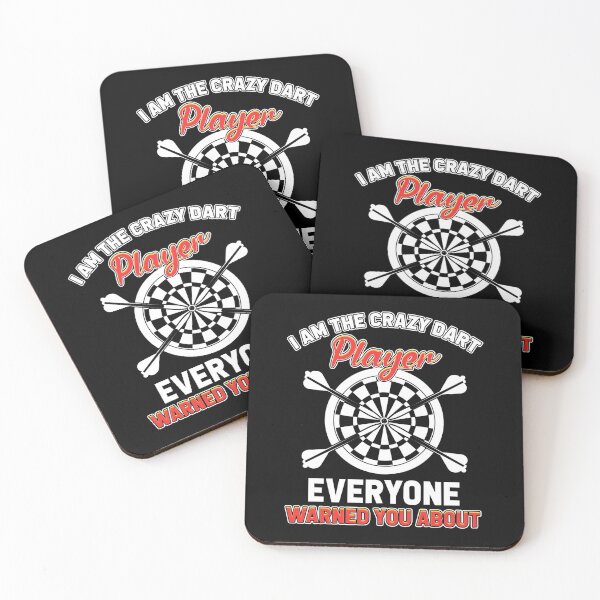Item preview, Darts Designs - I Am The Crazy Dart Player designed and sold by saulmedia.