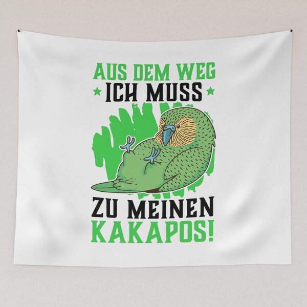 Item preview, I have to go to my Kakapo New Zealand parrot designed and sold by madgrfx.