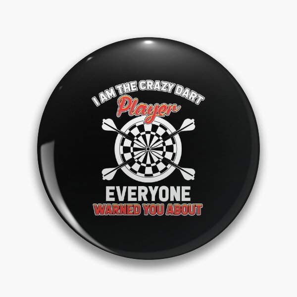 Item preview, Darts Designs - I Am The Crazy Dart Player designed and sold by saulmedia.