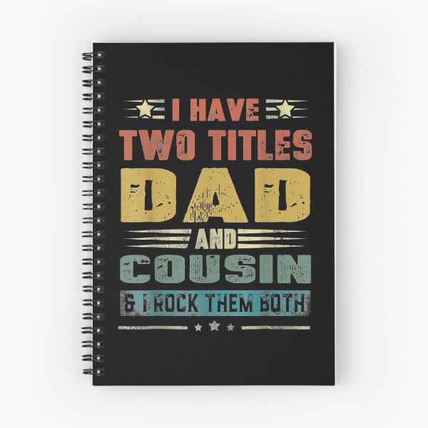 Item preview, I Have Two Titles Dad And Cousin Funny Fathers Day  designed and sold by zpruby.