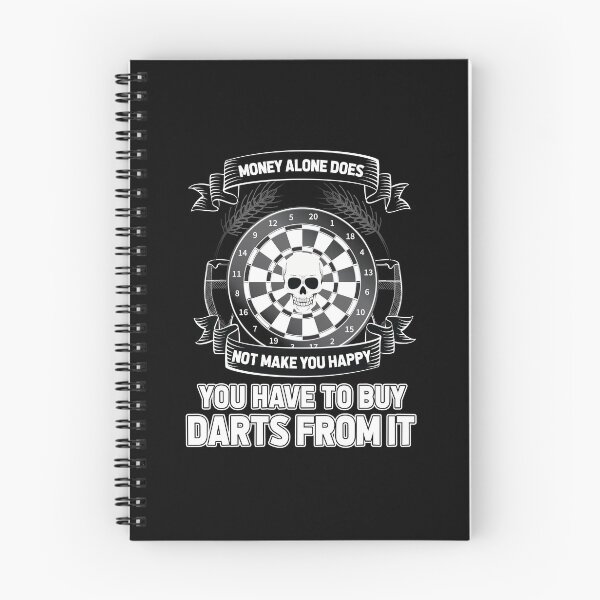 Item preview, Money alone does not make you happy - darts designed and sold by saulmedia.